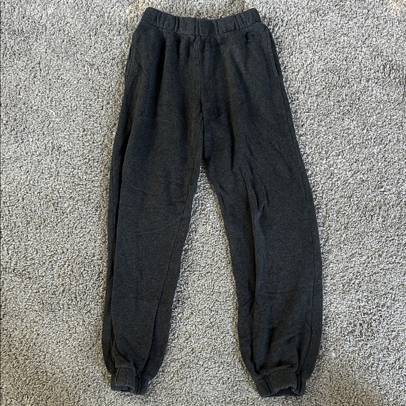 Brandy Melville Pants - Brandy Melville Dark Grey Sweatpants